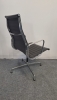 VITRA ALU CHAIR EA 112 en cuir (2ème main) 73198
