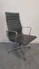VITRA ALU CHAIR EA 112 en cuir (2ème main) 73199