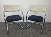 Bezoekersstoel Vitra Visavis Zwart-Wit (2e hands)) 76073