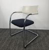 Bezoekersstoel Vitra Visavis Zwart-Wit (2e hands)) 76077