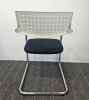 Bezoekersstoel Vitra Visavis Zwart-Wit (2e hands)) 76081