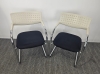 Bezoekersstoel Vitra Visavis Zwart-Wit (2e hands)) 76082