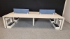 Workbench Steelcase 4 pers. 72751