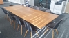 Vergadertafel Vitra Joyn 3200 x 1200 kers (2e keus) 76449