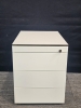 Ladenblok Ahrend wit met 3 lades 78375