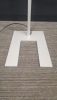 LED vloerlamp zilver Lara Up&Down 79121