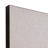 Akoestische tussenwand t.b.v. duo bench met aluminium kader (5 cm dik) incl. magneet set t.b.v. montage 71731