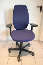 Ergonomische bureaustoel Kinnarps 9000 blauw (2e hands)