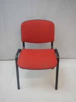 Bezoekersstoel ISO TORSION rood