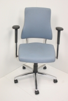 Directie bureaustoel BMA AXIA Office Classic grijs leder