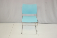 Design draadstoel Casala Curvy Blauw (2e hans)