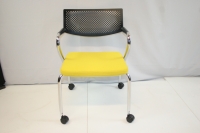 Vergaderstoel Vitra Visaroll 2 Geel (2e hands)
