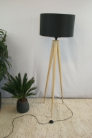 Vloerlamp Zuiver Tripod Wood