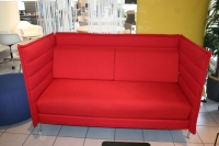 Vitra Alcove 2 seater Rood