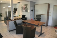 Bureau Steelcase 1600 x 800 noot met ladenblok