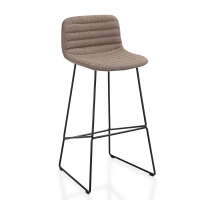 Barstool 609T in bouclé stoffering