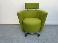 Mobiele design bureau/lounge stoel Hawort Hello