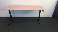 Zit/sta slinger bureau Orange 1800 x 800