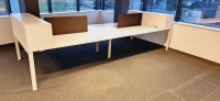 Workbench Vitra 4000 x 1600 Blanc