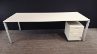 Bureau Nurus 2400 x 900 met ladenblok