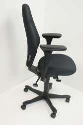 Super promo!!! Ergonomische bureaustoel Kinnarps PLUS(6) zwart met nieuwe bekleding