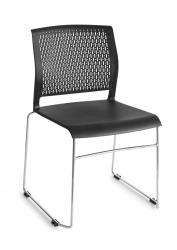 Draadstoel 1608 zwart/wit