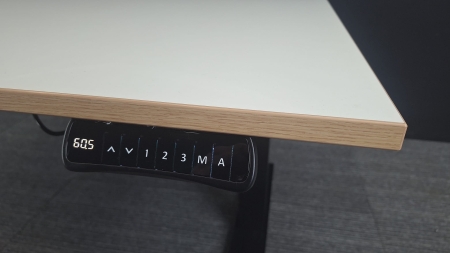 Elektrisch zit/sta bureau Loctek 