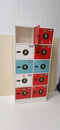 Lockerkasten 10 deurs (2e hands)