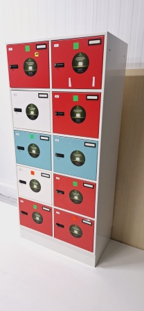 Lockerkasten 10 deurs (2e hands)