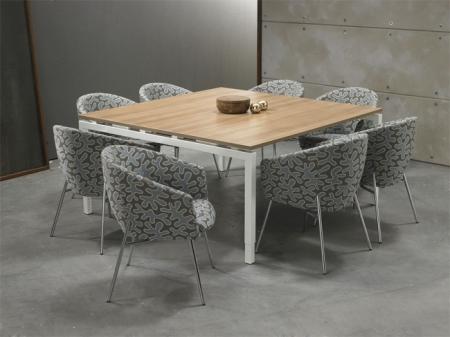 Bureau- vergadertafel 4Q 1600 x 1600 