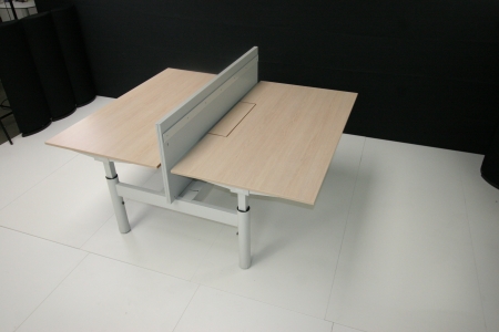 Duo Werkplek/Workbench Gispen (2e hands)