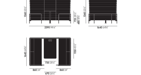 Vitra Alcove Cabin (2e hands)