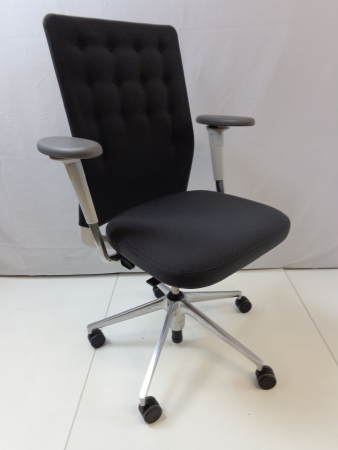 Bureaustoel Vitra ID Chair Antraciet (2e hands)
