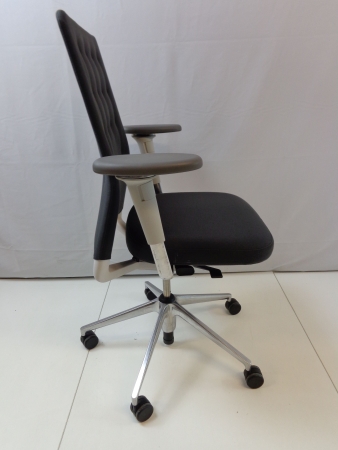 Bureaustoel Vitra ID Chair Antraciet (2e hands)