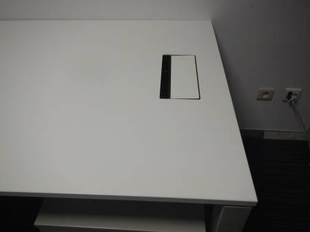 Bureau Pami 3000 x 900 gris-blanc