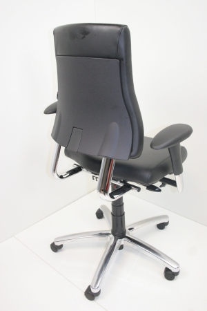 Directie bureaustoel BMA AXIA Office Classic zwart leder