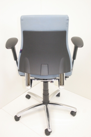 Directie bureaustoel BMA AXIA Office Classic grijs leder