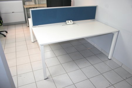 Workbench Steelcase 1600 x 1600 wit