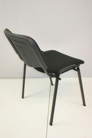 Bezoekersstoel ISO zwart