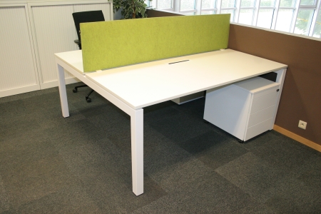 Workbench Pami 1800 x 1600 wit (verschillende kleuren wandjes beschikbaar!!!)