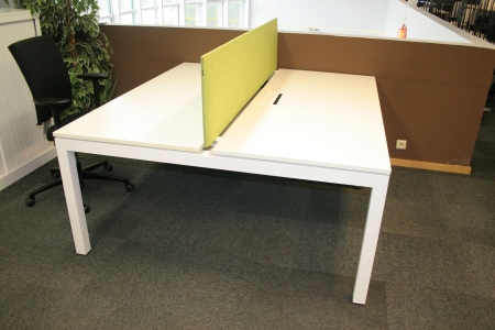 Workbench Pami 1800 x 1600 wit (verschillende kleuren wandjes beschikbaar!!!)