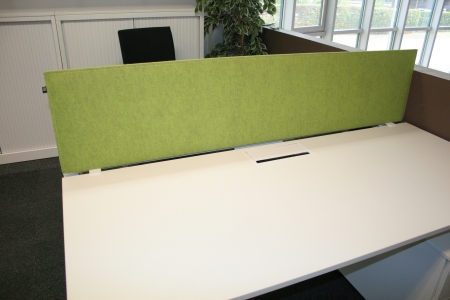Workbench Pami 1800 x 1600 wit (verschillende kleuren wandjes beschikbaar!!!)