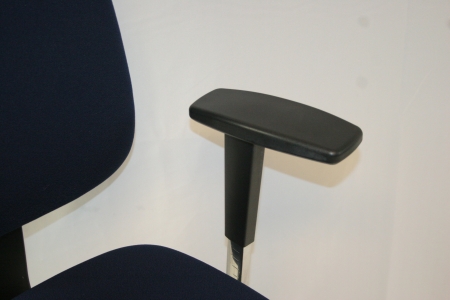 Ergonomische bureaustoel Osmoz Typer 1 (Dauphine) donkerblauw