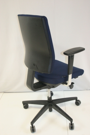 Ergonomische bureaustoel Osmoz Typer 1 (Dauphine) donkerblauw