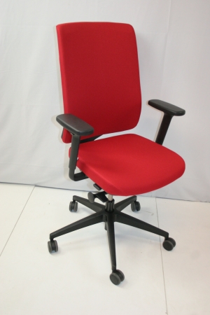 Ergonomische bureaustoel Osmoz Typer2 (Dauphine) rood