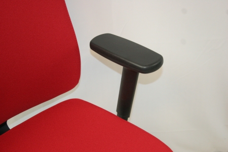 Ergonomische bureaustoel Osmoz Typer2 (Dauphine) rood