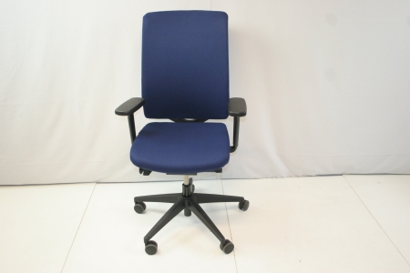 Ergonomische bureaustoel Osmoz Typer2 (Dauphine) blauw