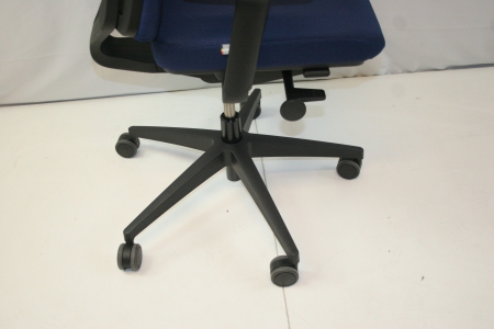 Ergonomische bureaustoel Osmoz Typer2 (Dauphine) blauw