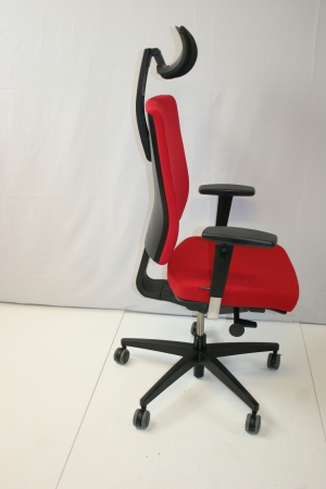 Ergonomische bureaustoel Osmoz Typer 1 (Dauphine) Rood