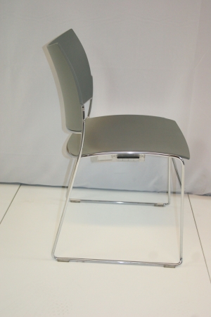 Design draadstoel Casala Curvy Grijs (2e hands)